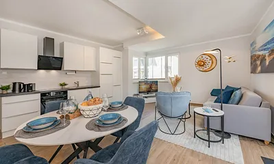 Wohnbereich mit Küchenzeile