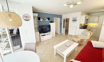 Wohnbereich mit offener Küche