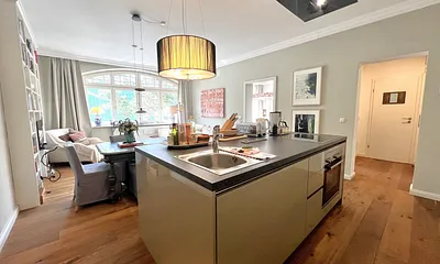 Wohnbereich mit Küche