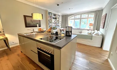 Wohnbereich mit Küche