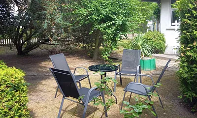 Sitzmöglichkeit im Garten