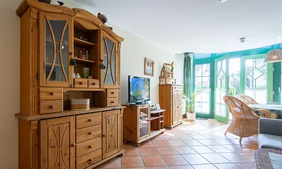 Der offene Wohnbereich