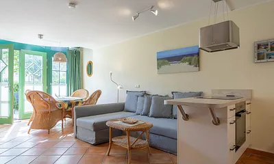 Der offene Wohn- und Essbereich