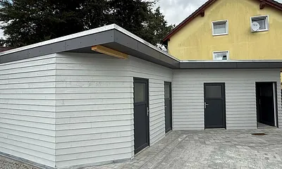 abschliessbarer Fahrradraum