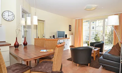 kombinierter Wohn- und Essbereich