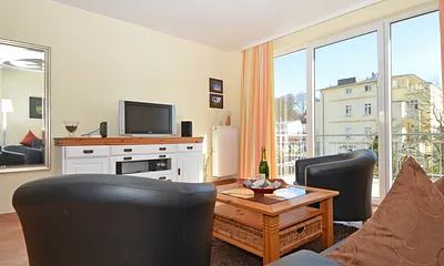 Wohnbereich mit Highboard