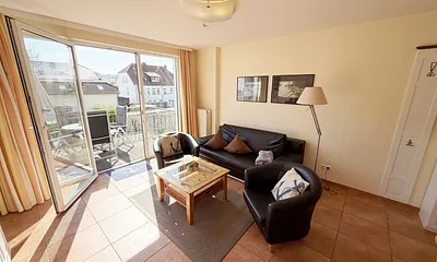 Haus Möwe, 2-Zimmer-Ferienwohnung (Whg.5 mit Balkon)