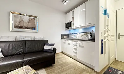 Küchenzeile im Wohnbereich