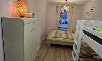 Schlafzimmer mit 4 Schlafmöglichkeiten