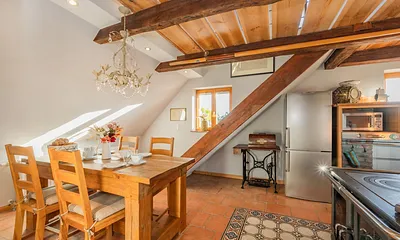 offener Wohn- & Küchenbereich