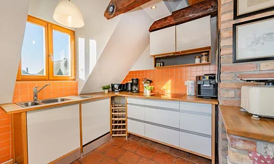 offener Wohn- & Küchenbereich