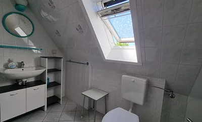 Tageslichtbad mit Dusche