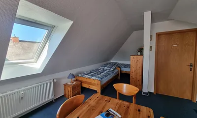 Schlafkoje mit 2 Einzelbetten