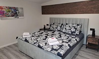 gemütliches Boxspringbett