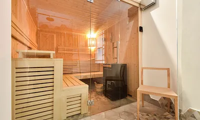 Sauna im Baltischen Haus