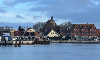 Wiek Ansicht von der Hafeneinfahrt