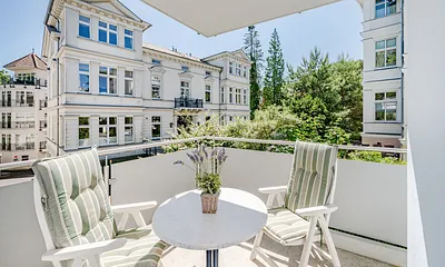 Balkon vom Wohnbereich 