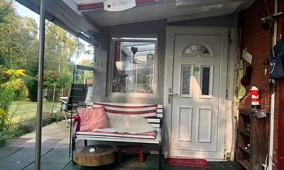 Eingang über den Wintergarten