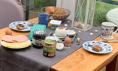 Essbereich im Wintergarten