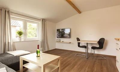 Wohn-/Ess-/Küchenbereich