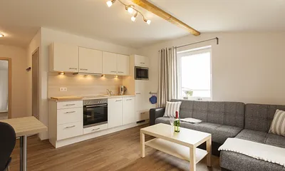 Wohn-/Ess-/Küchenbereich