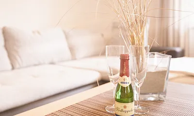 Wohn-/Ess-/Küchenbereich