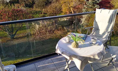 Neuer und größerer Balkon