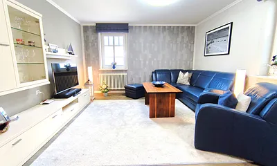 Wohnbereich mit Schlafcouch