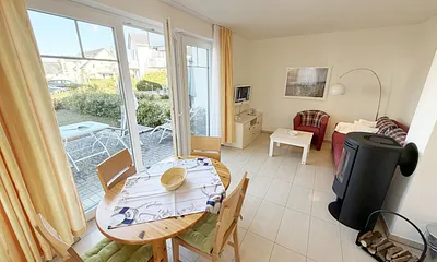 Haus Möwe Wohnung 01 - Wohnbereich