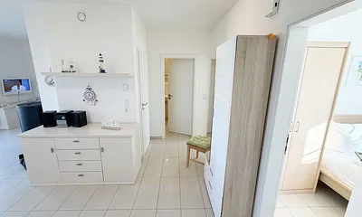 Haus Möwe Wohnung 01 - Wohn- und Flurbereich
