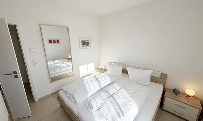 Haus Möwe Wohnung 01 - 1. Schlafzimmer
