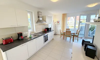 Haus Möwe Wohnung 01 - Küchenbereich