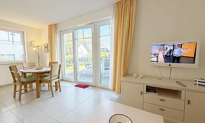 Haus Möwe Wohnung 01 - Wohnzimmer