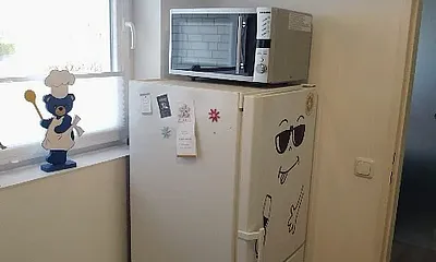 grosser Kühlschrank mit Gefrierfach 