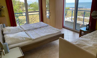 Ferienwohnung Finn im „Haus auf der Düne“, 2-Zimmer-Ferienwohnung (Strandblick)