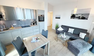 Villa Düne Whg. 19 Penthouse - Ess-und Kochbereich