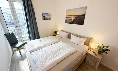 Villa Düne Whg. 19 Penthouse - Schlafzimmer
