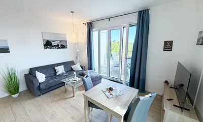 Villa Düne, 2-Zimmer-Ferienwohnung (Whg. 19 mit 2 Balkonen)
