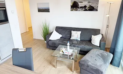 Villa Düne Whg. 19 Penthouse - Wohnzimmer