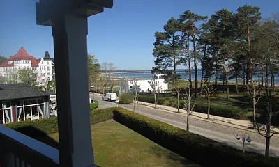 Ostseeblick vom Balkon aus