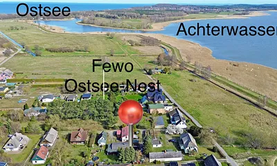 Traumlage zwischen Ostseestrand und Achterwasser