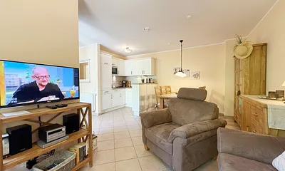 Haus Meeresblick A 3.11 Nautilus - Wohnzimmer