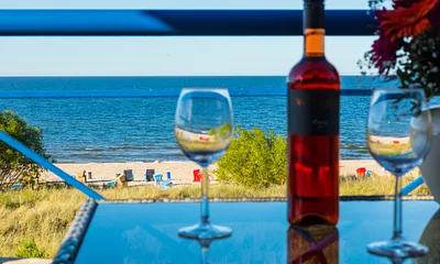 Balkon mit Meerblick