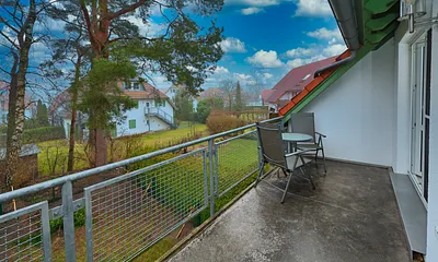 Balkonansicht 2 - ruhige Lage 