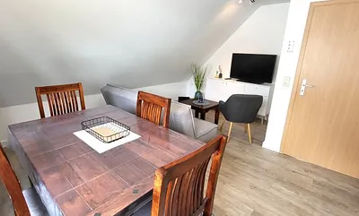 Wohnzimmer mit TV