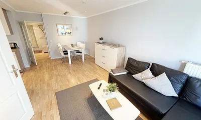 Ferienwohnung 01 Strandgut - Wohnzimmer