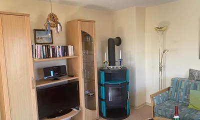 Kamin im Wohnzimmer