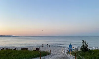 Strandabgang in Binz