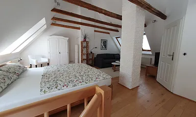 Dachgeschoss mit Badeingang