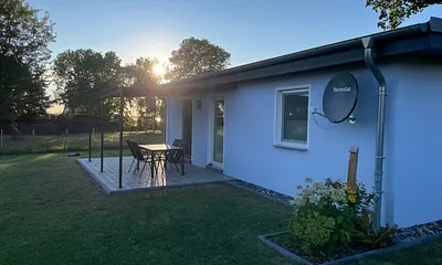 Terrasse mit Peeneblick